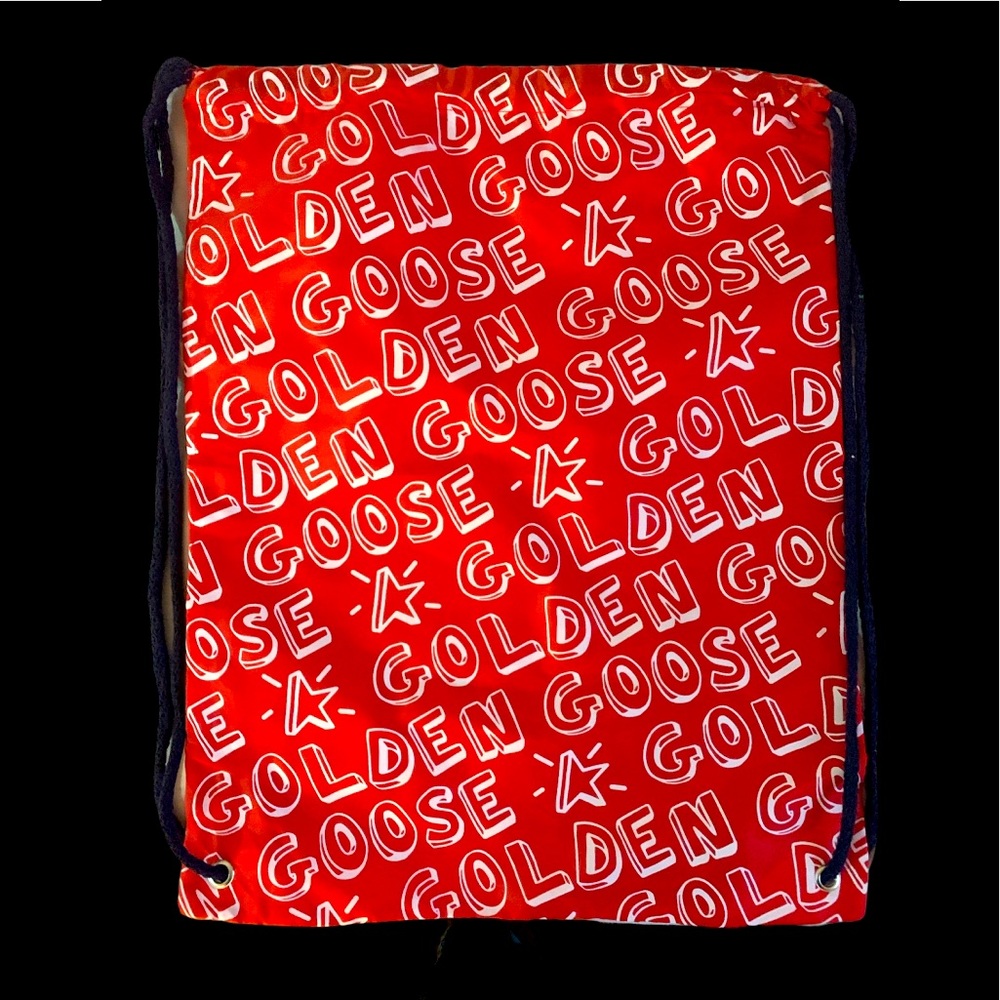 Limited Edition Golden Goose Drawstring Bag